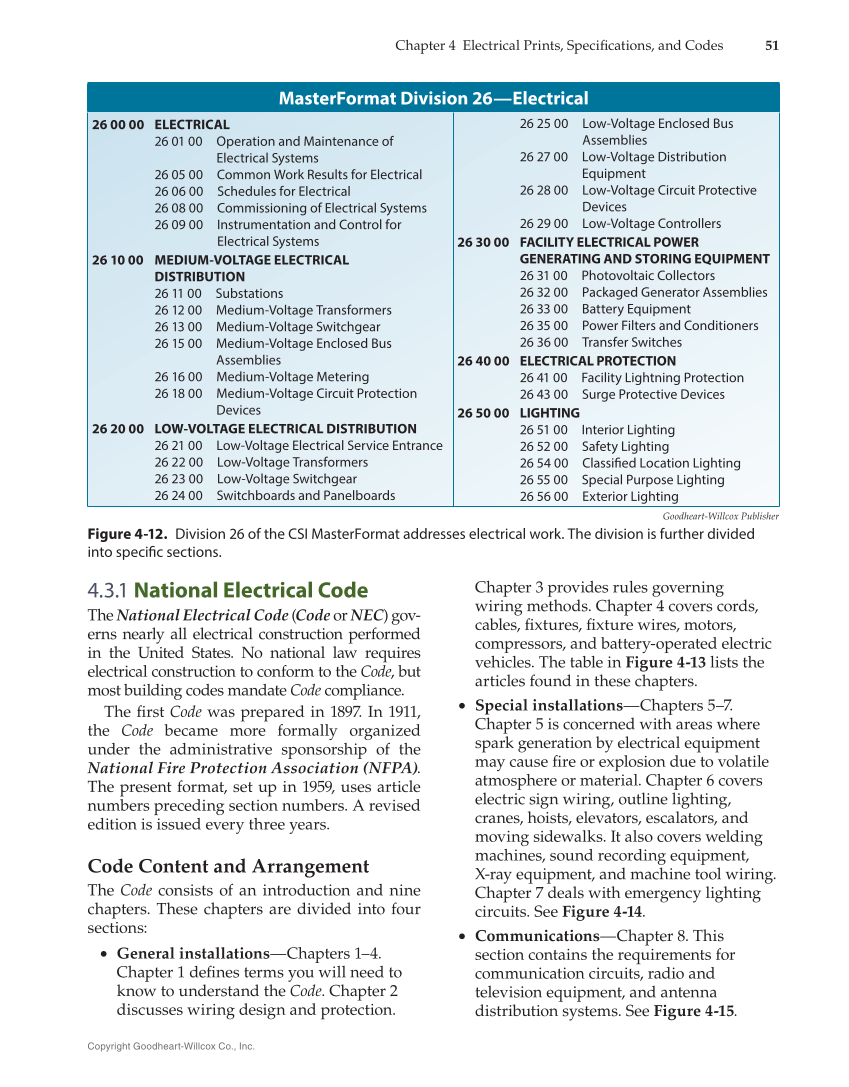 Modern Commercial Wiring, 8th Edition page 51