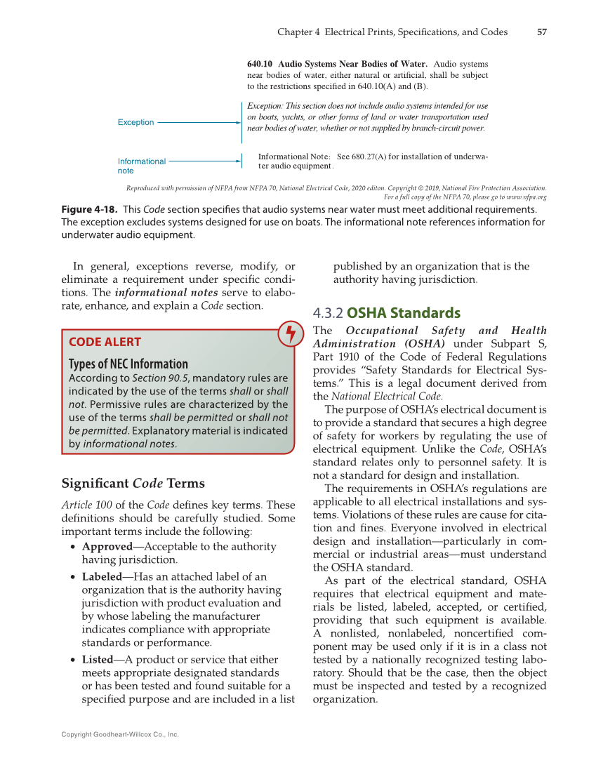 Modern Commercial Wiring, 8th Edition page 57