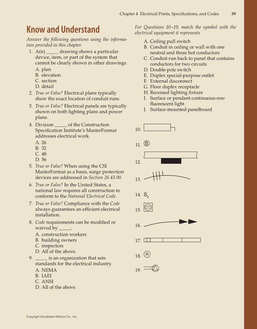Modern Commercial Wiring, 8th Edition page 59