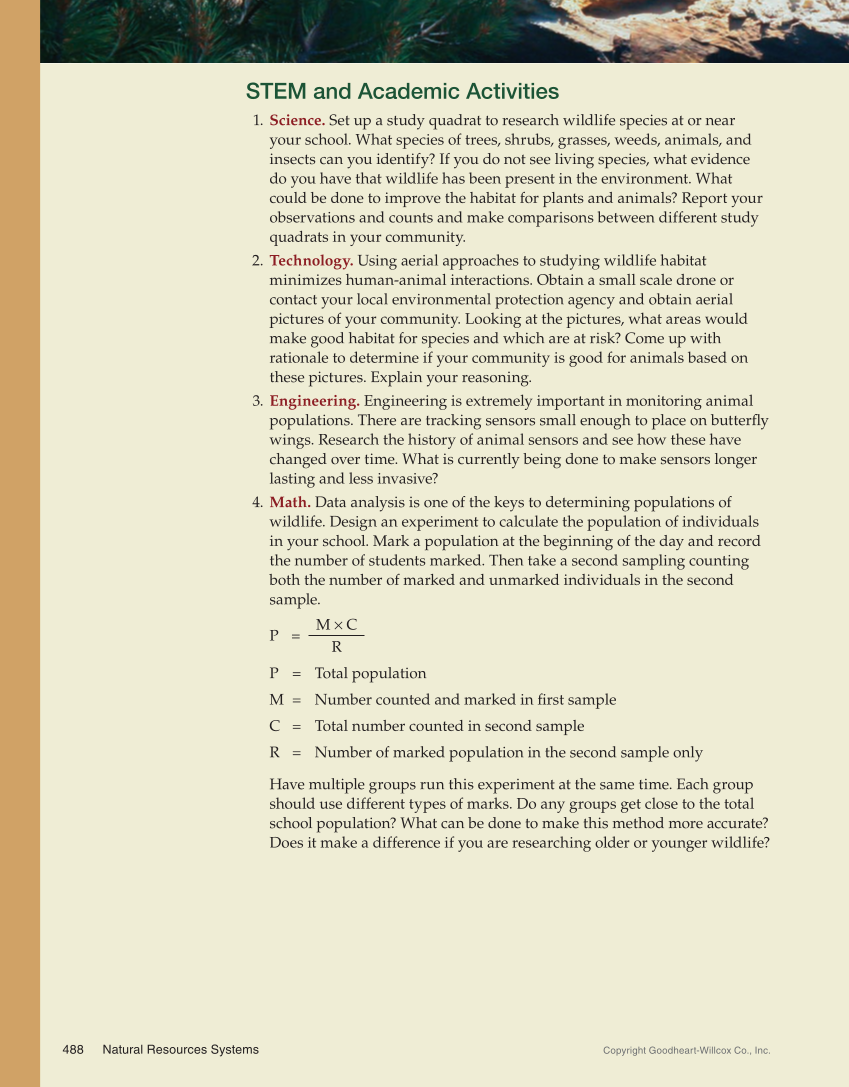 Natural Resources Systems, 1st Edition page 488