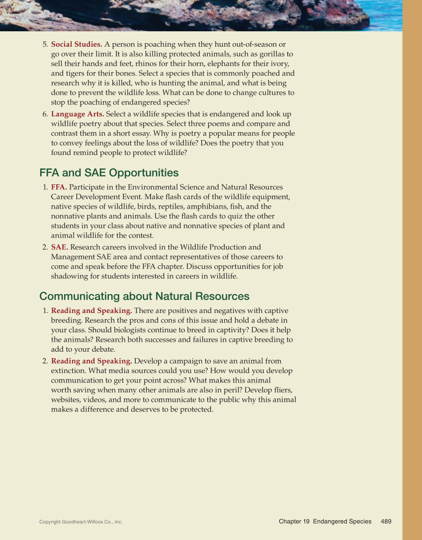 Natural Resources Systems, 1st Edition page 489