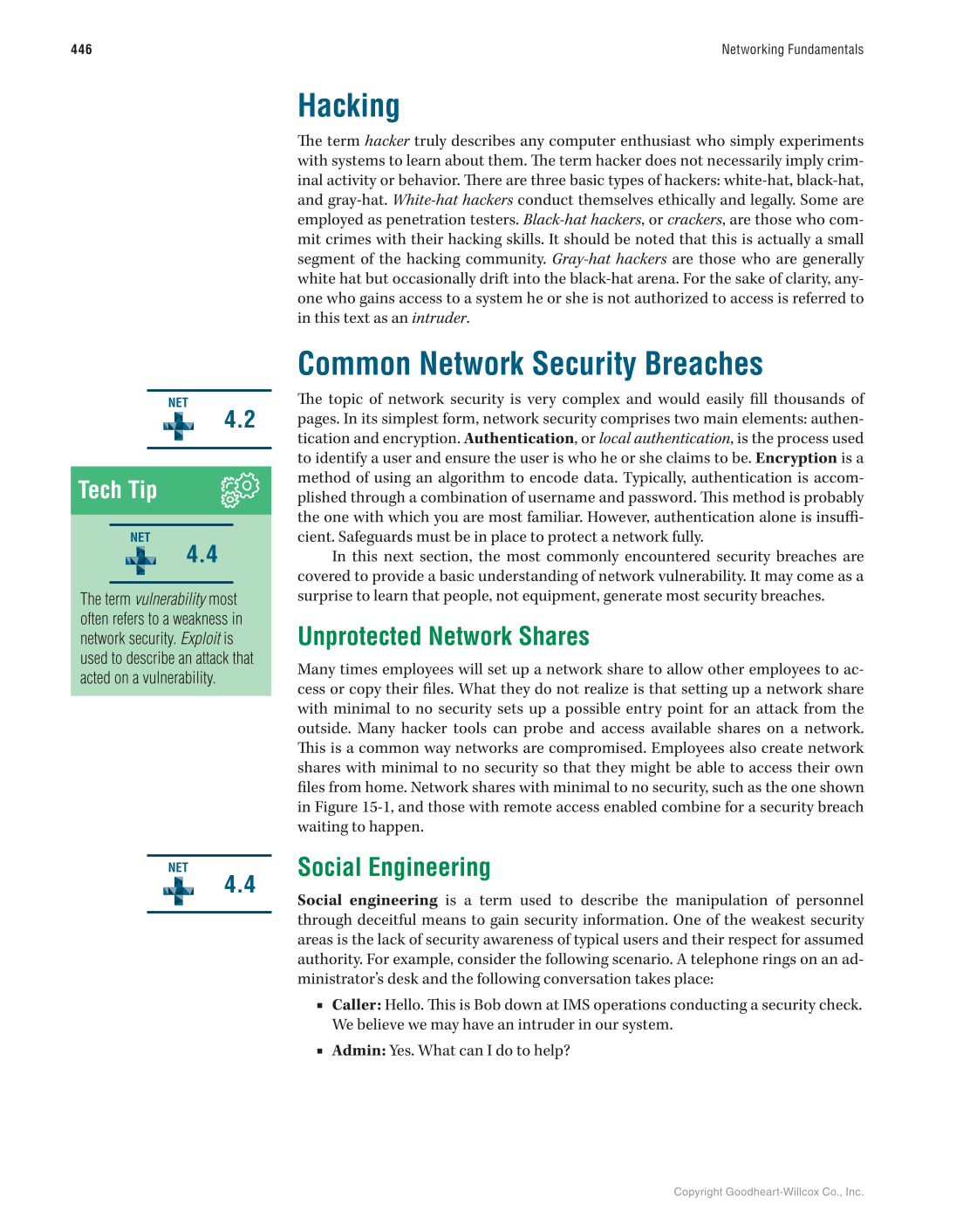 Networking Fundamentals, 3rd Edition page 446