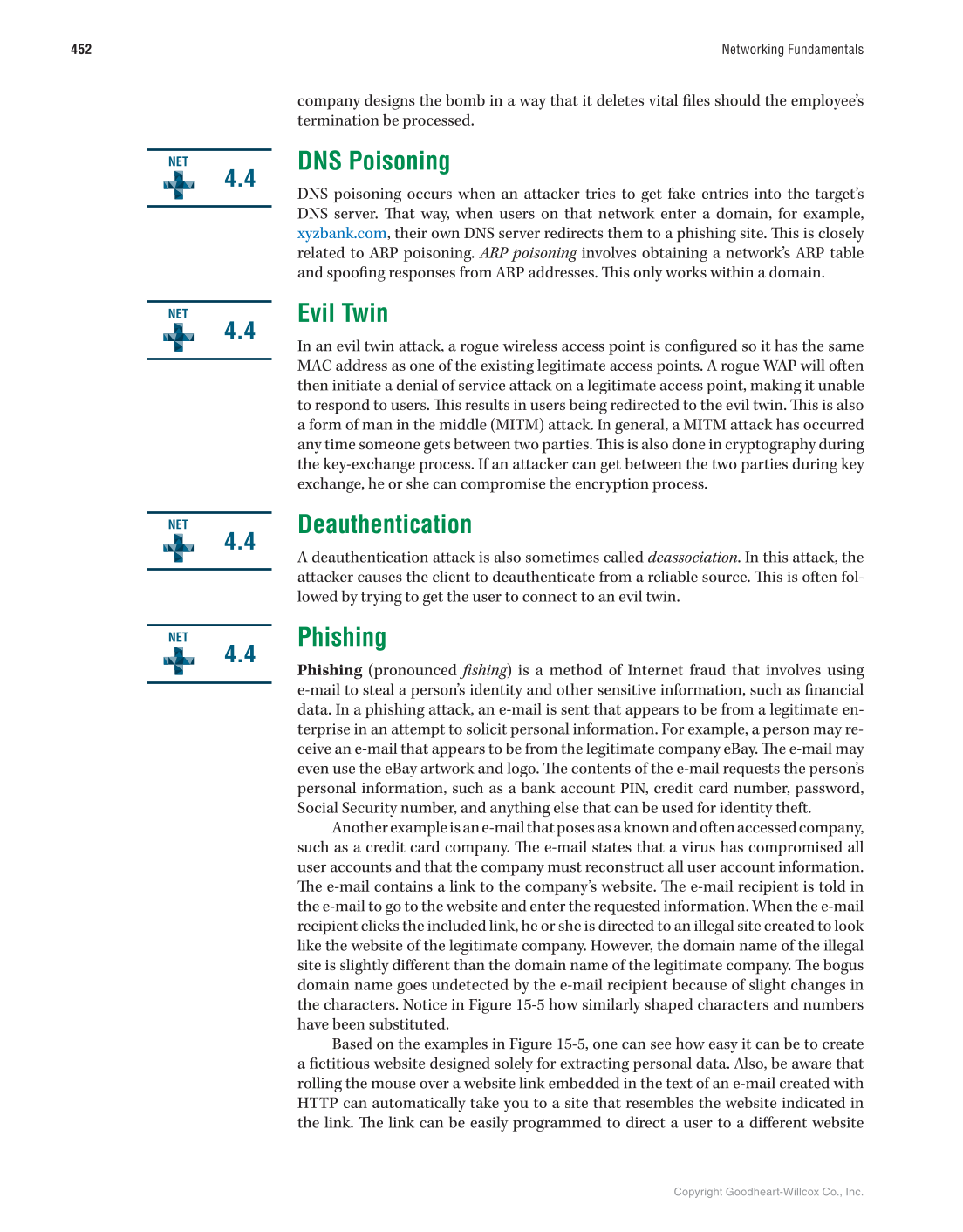 Networking Fundamentals, 3rd Edition page 452