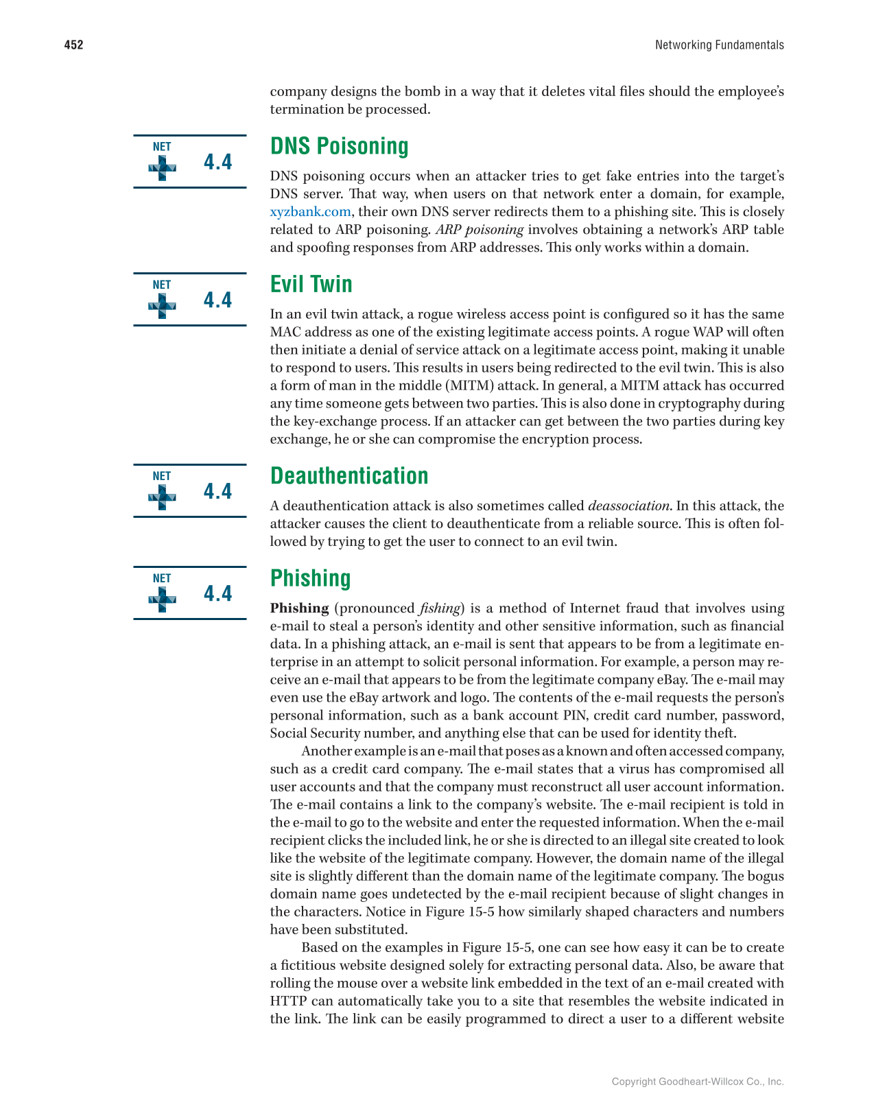 Networking Fundamentals, 3rd Edition page 452