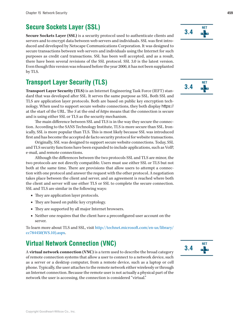 Networking Fundamentals, 3rd Edition page 459
