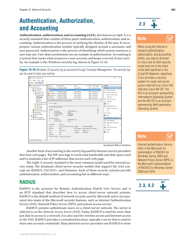 Networking Fundamentals, 3rd Edition page 465