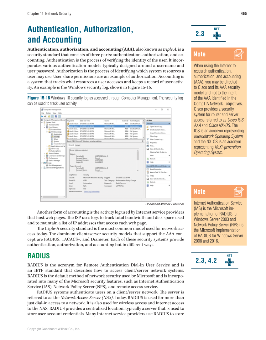 Networking Fundamentals, 3rd Edition page 465