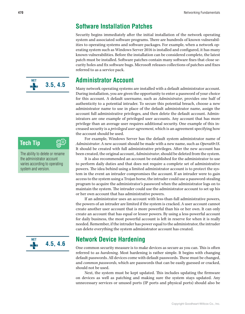 Networking Fundamentals, 3rd Edition page 470