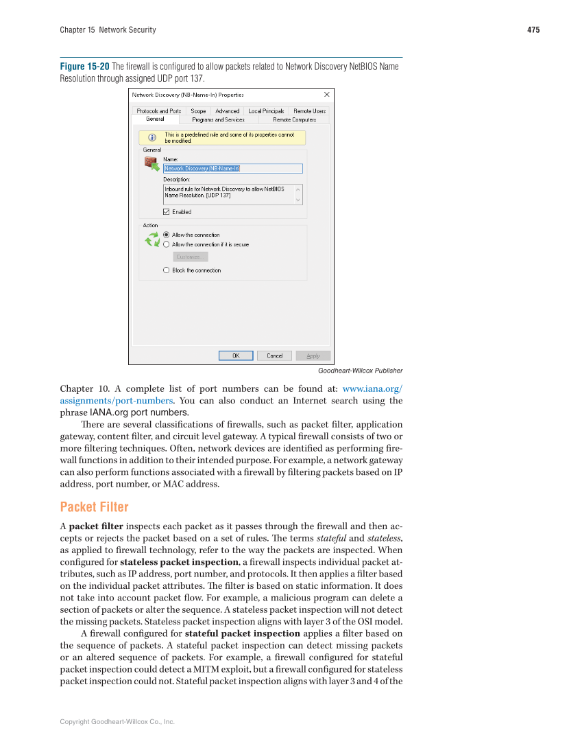 Networking Fundamentals, 3rd Edition page 475