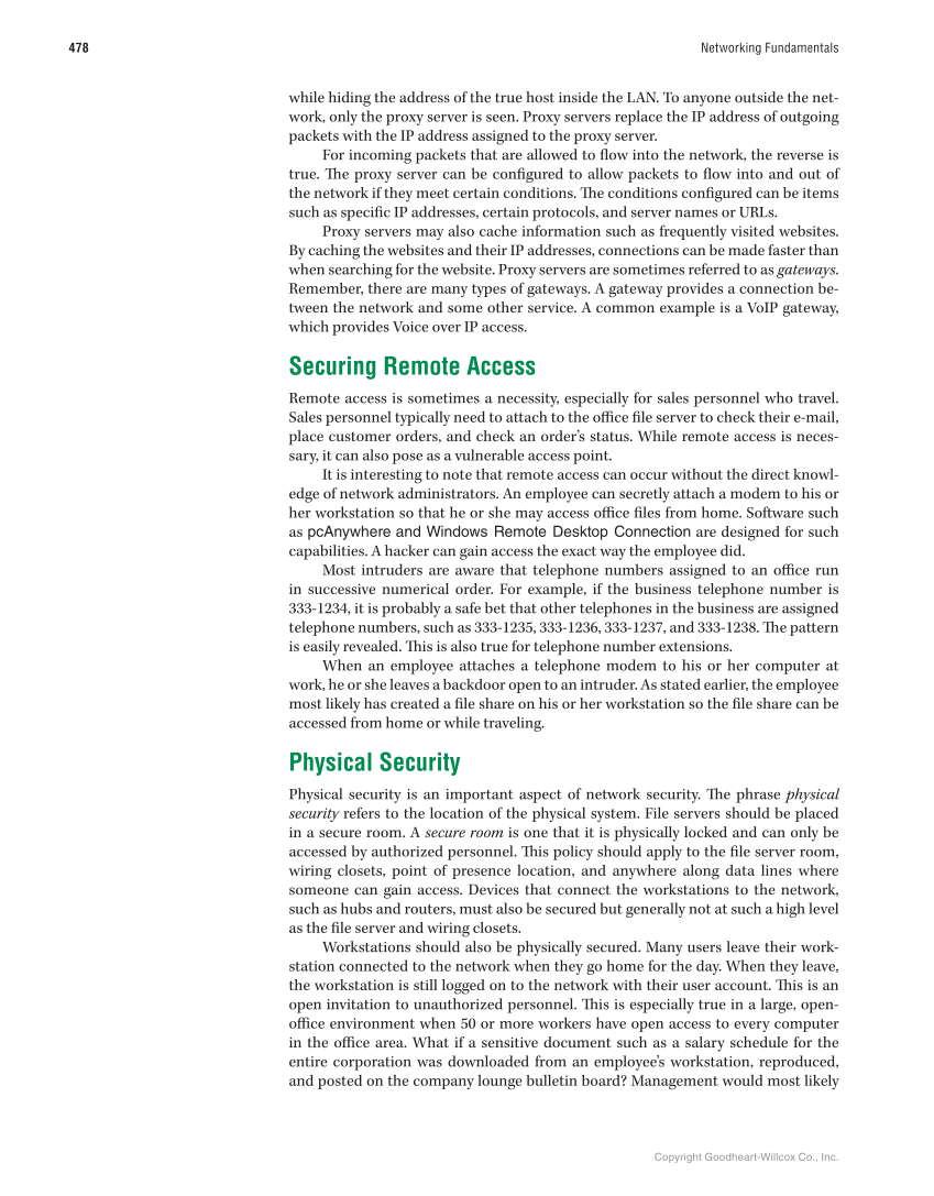 Networking Fundamentals, 3rd Edition page 478