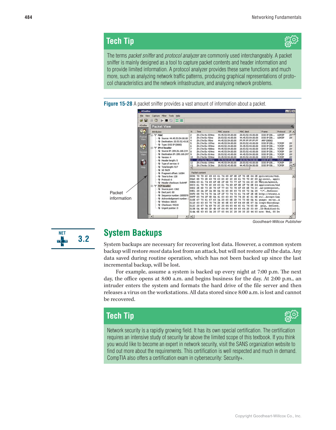 Networking Fundamentals, 3rd Edition page 484