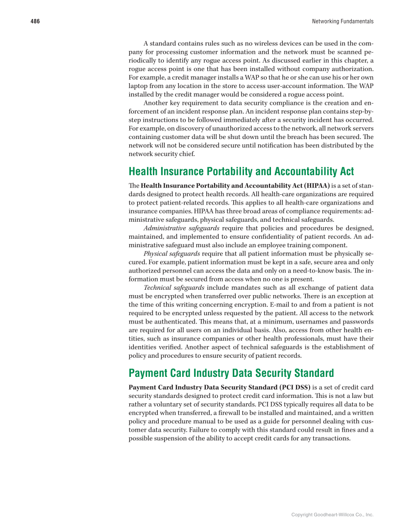 Networking Fundamentals, 3rd Edition page 486