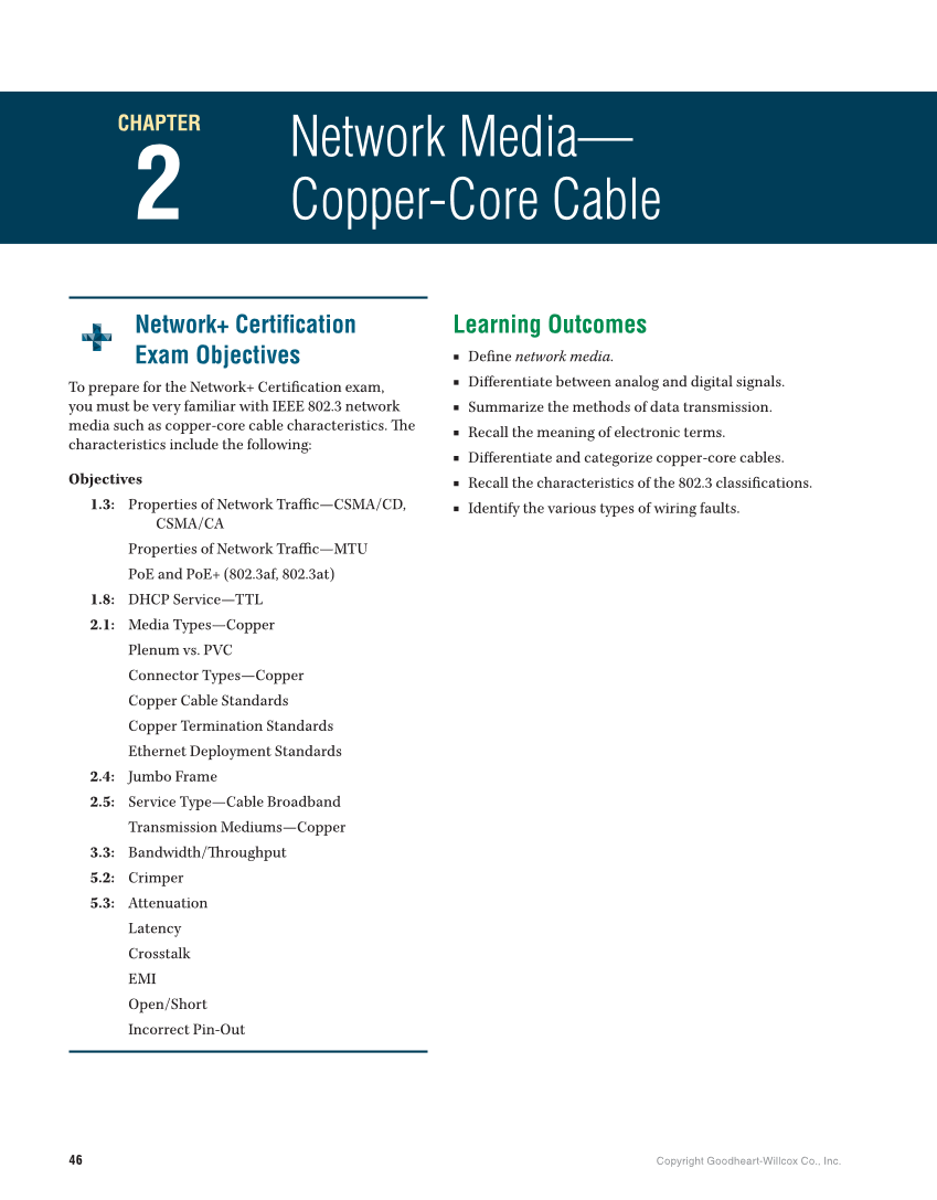 Networking Fundamentals, 3rd Edition page 46