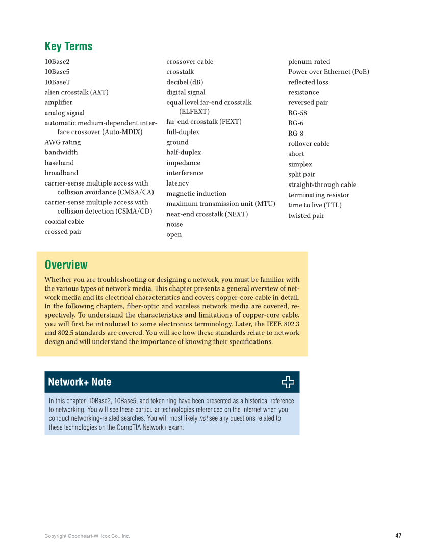 Networking Fundamentals, 3rd Edition page 47