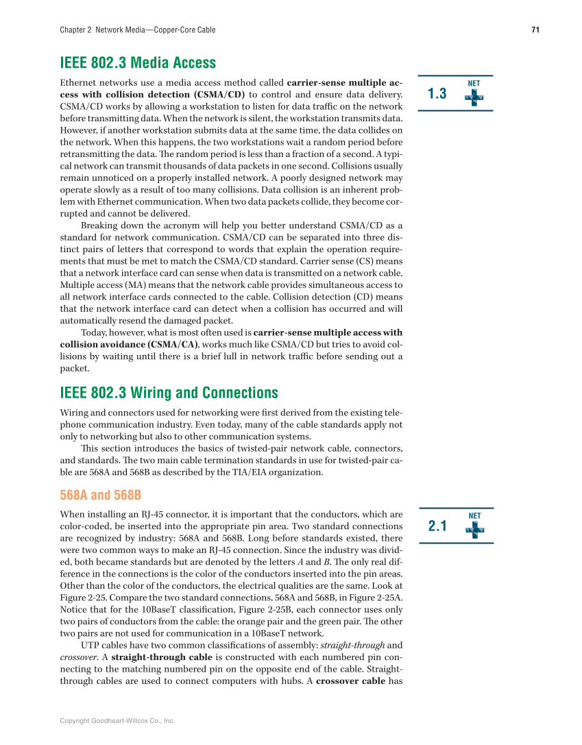 Networking Fundamentals, 3rd Edition page 71