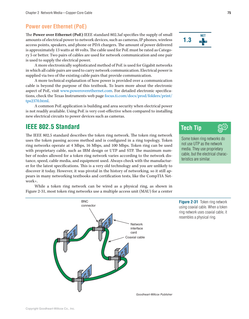 Networking Fundamentals, 3rd Edition page 75