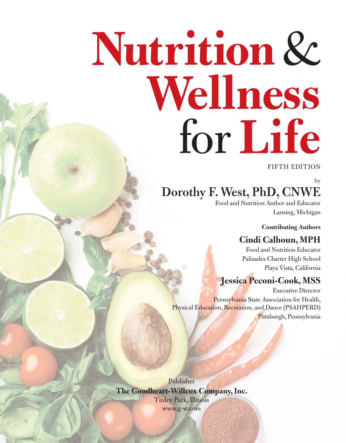 Nutrition & Wellness for Life, 5th Edition page i