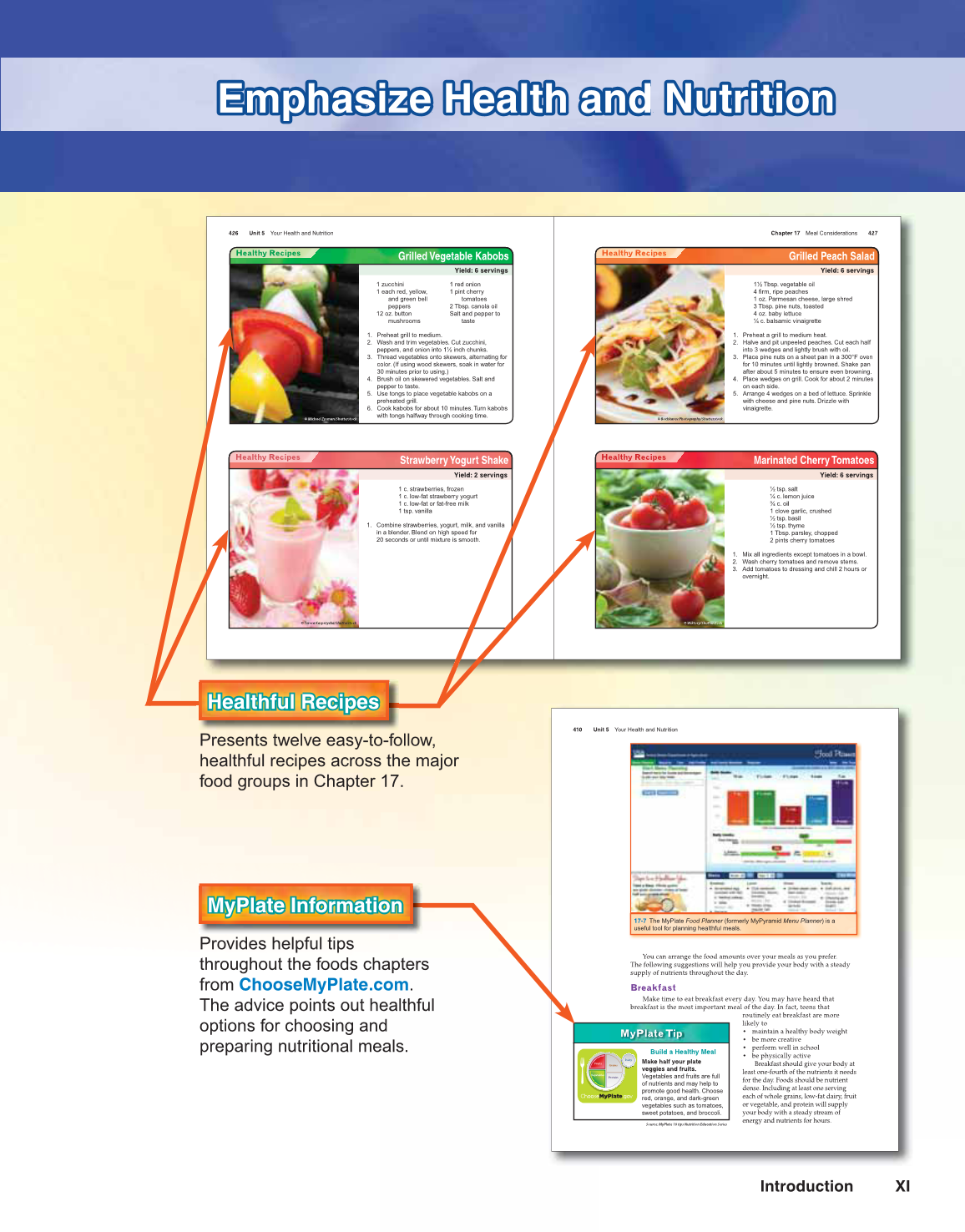 Preparing for Life and Career, 7th Edition page XI