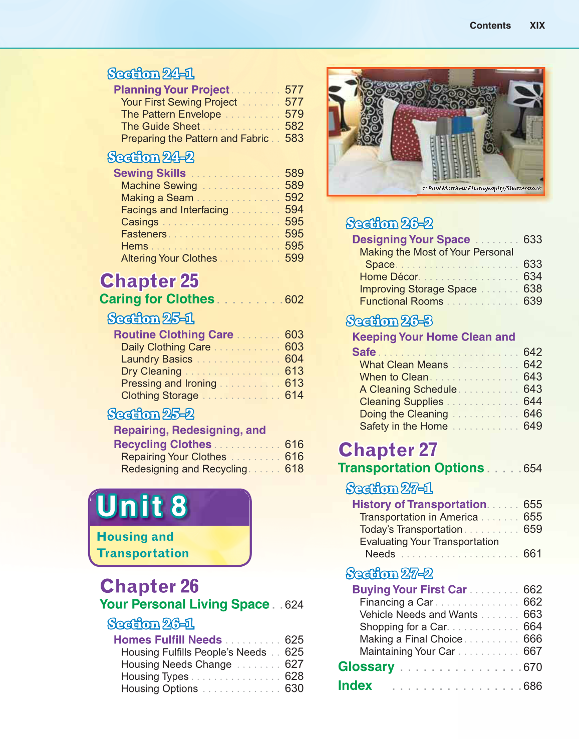 Preparing for Life and Career, 7th Edition page XIX