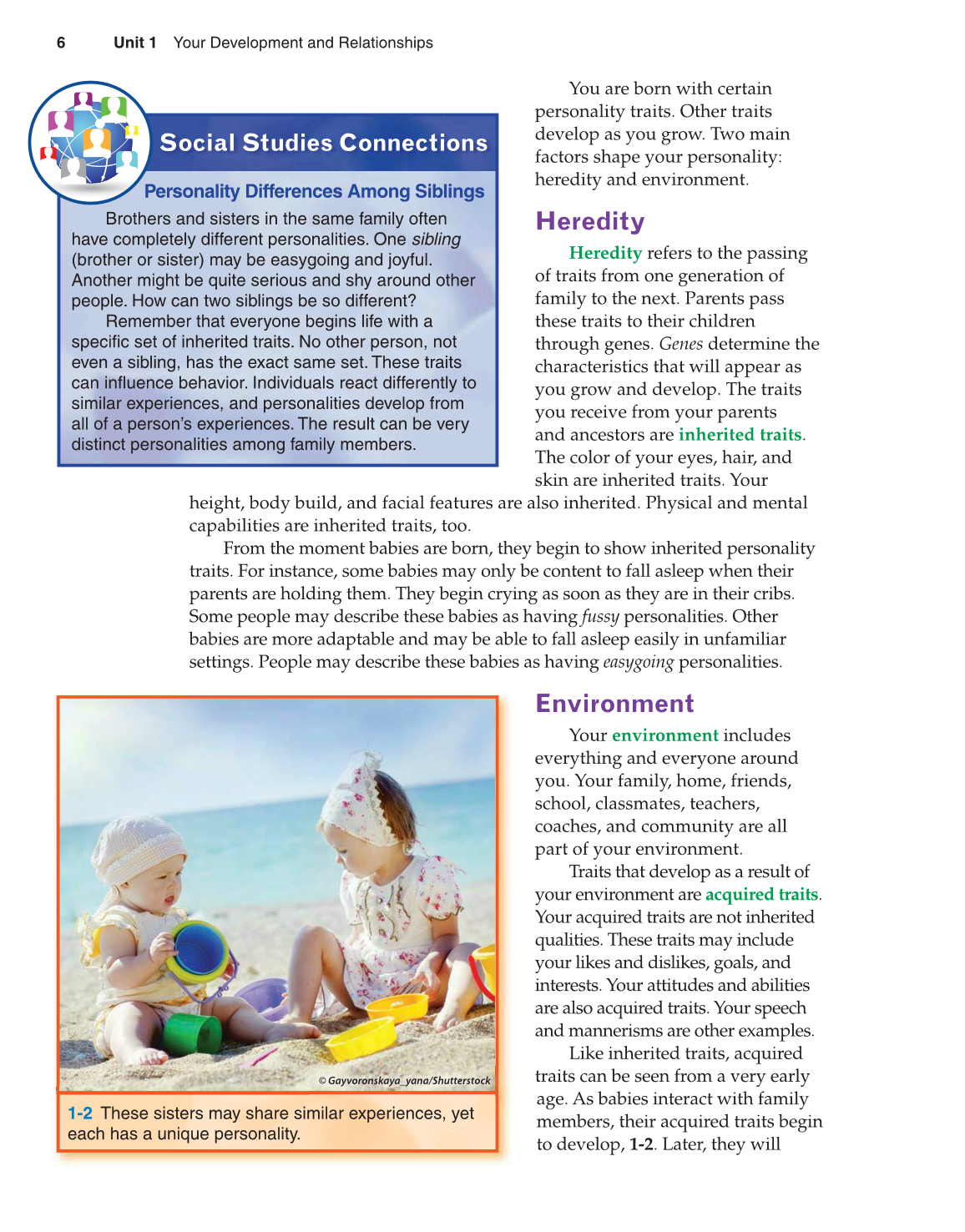 Preparing for Life and Career, 7th Edition page 6