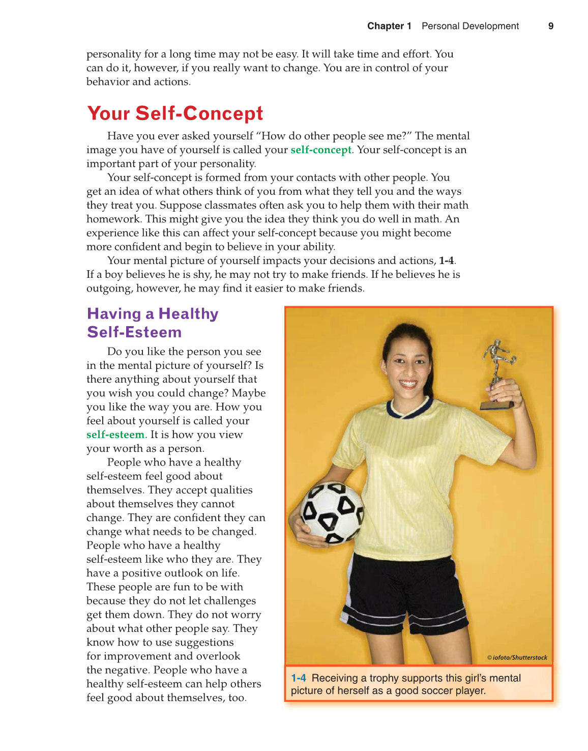 Preparing for Life and Career, 7th Edition page 9