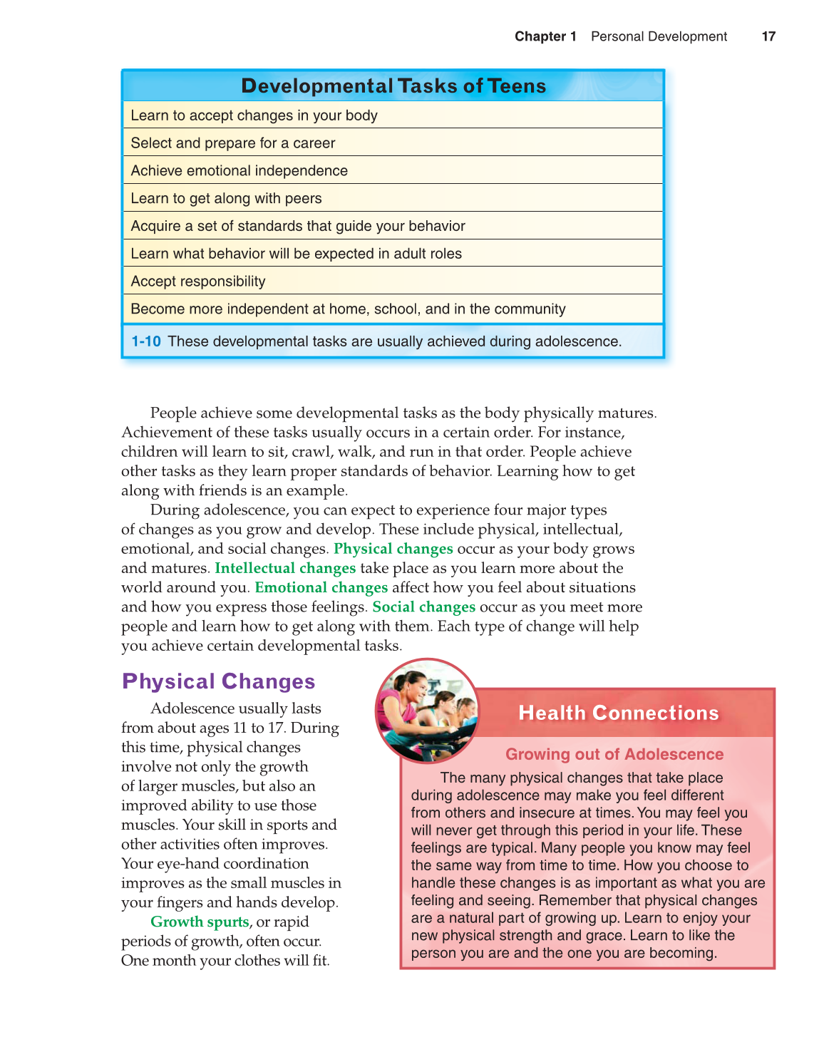 Preparing for Life and Career, 7th Edition page 17