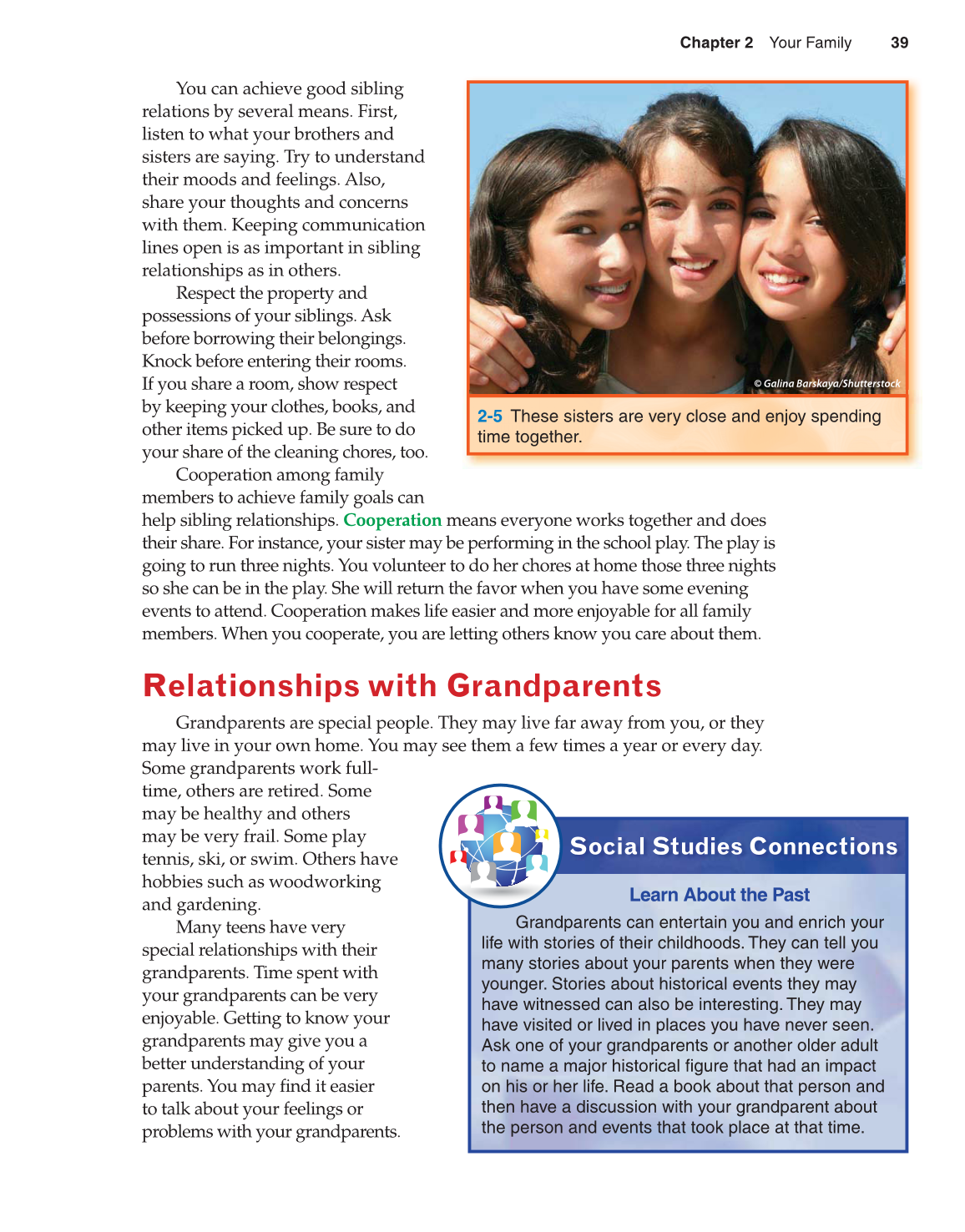 Preparing for Life and Career, 7th Edition page 39