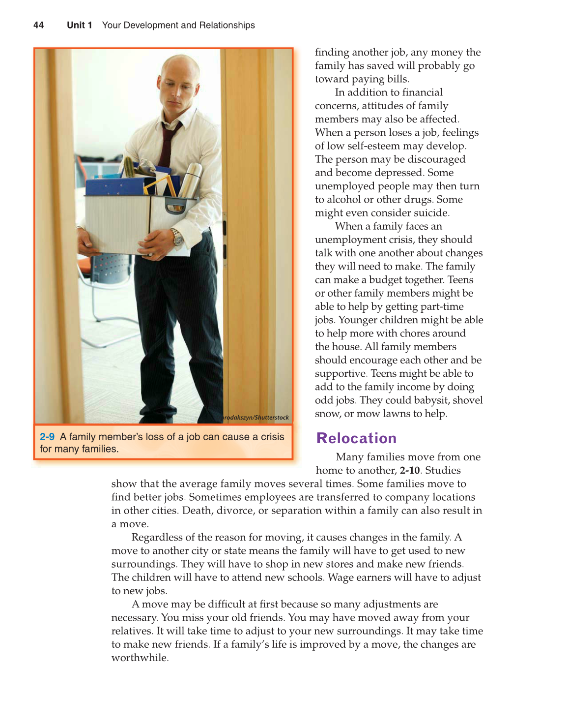 Preparing for Life and Career, 7th Edition page 44
