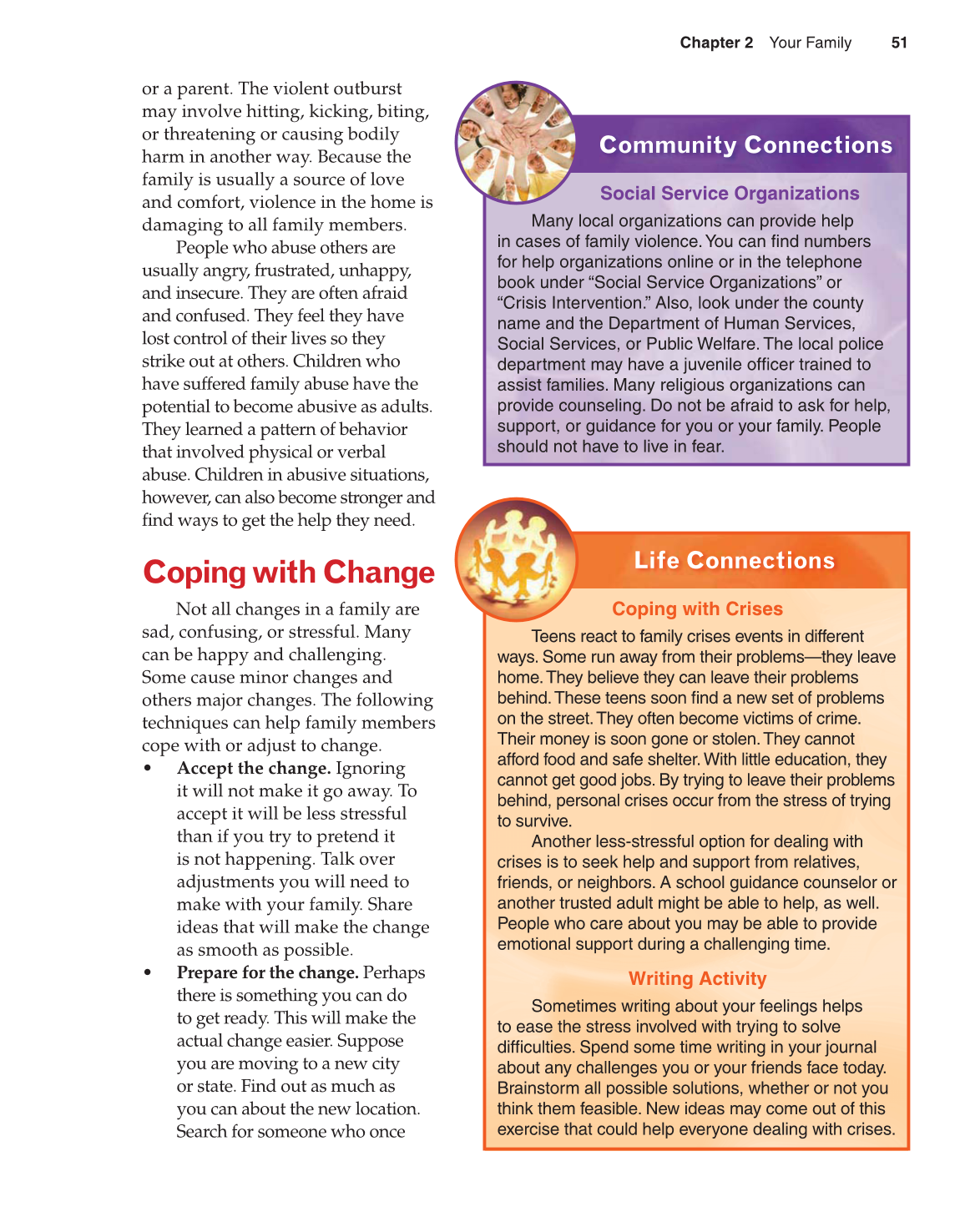 Preparing for Life and Career, 7th Edition page 51