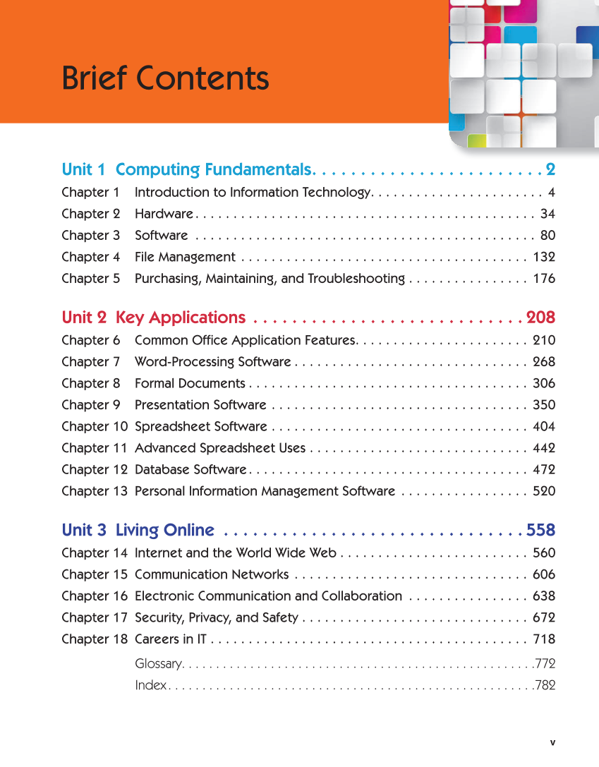Principles of Digital Information Technology, 2nd Edition page v