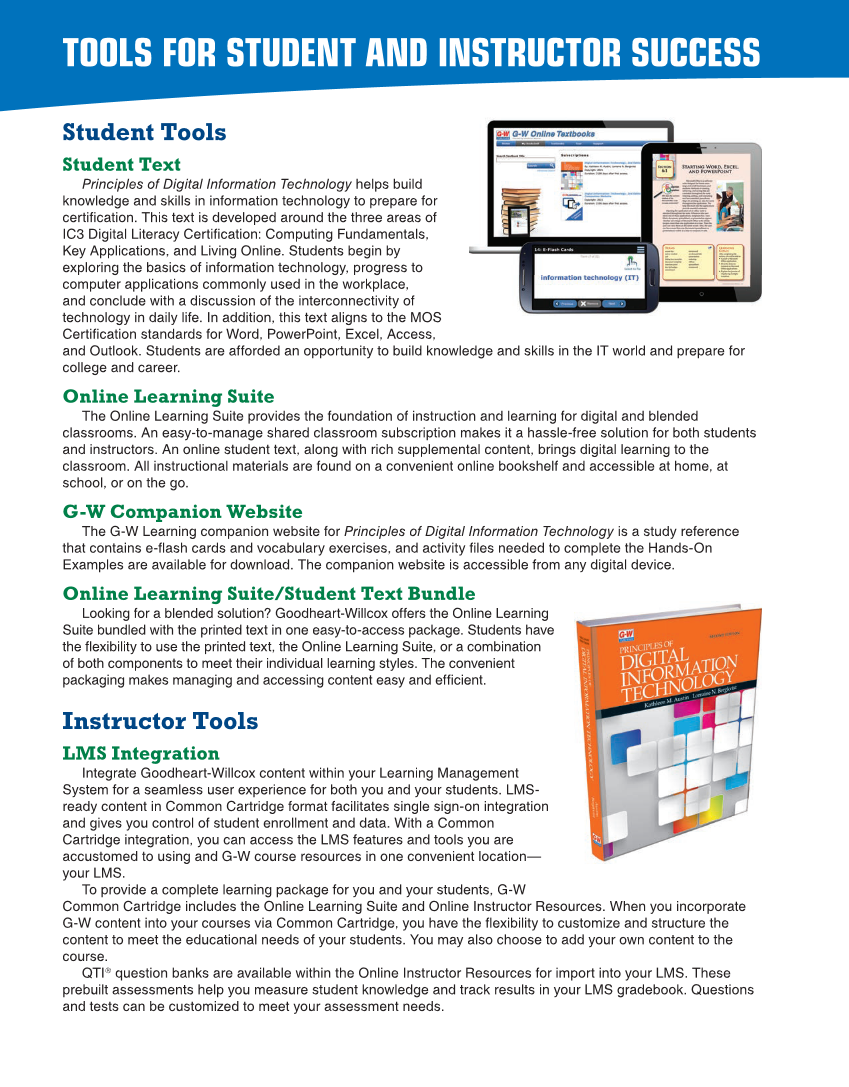 Principles of Digital Information Technology, 2nd Edition page M6