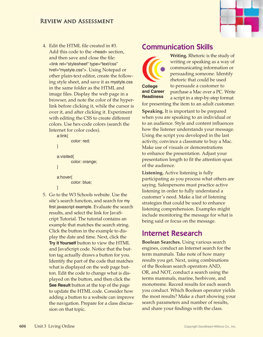 Principles of Digital Information Technology, 2nd Edition page 604