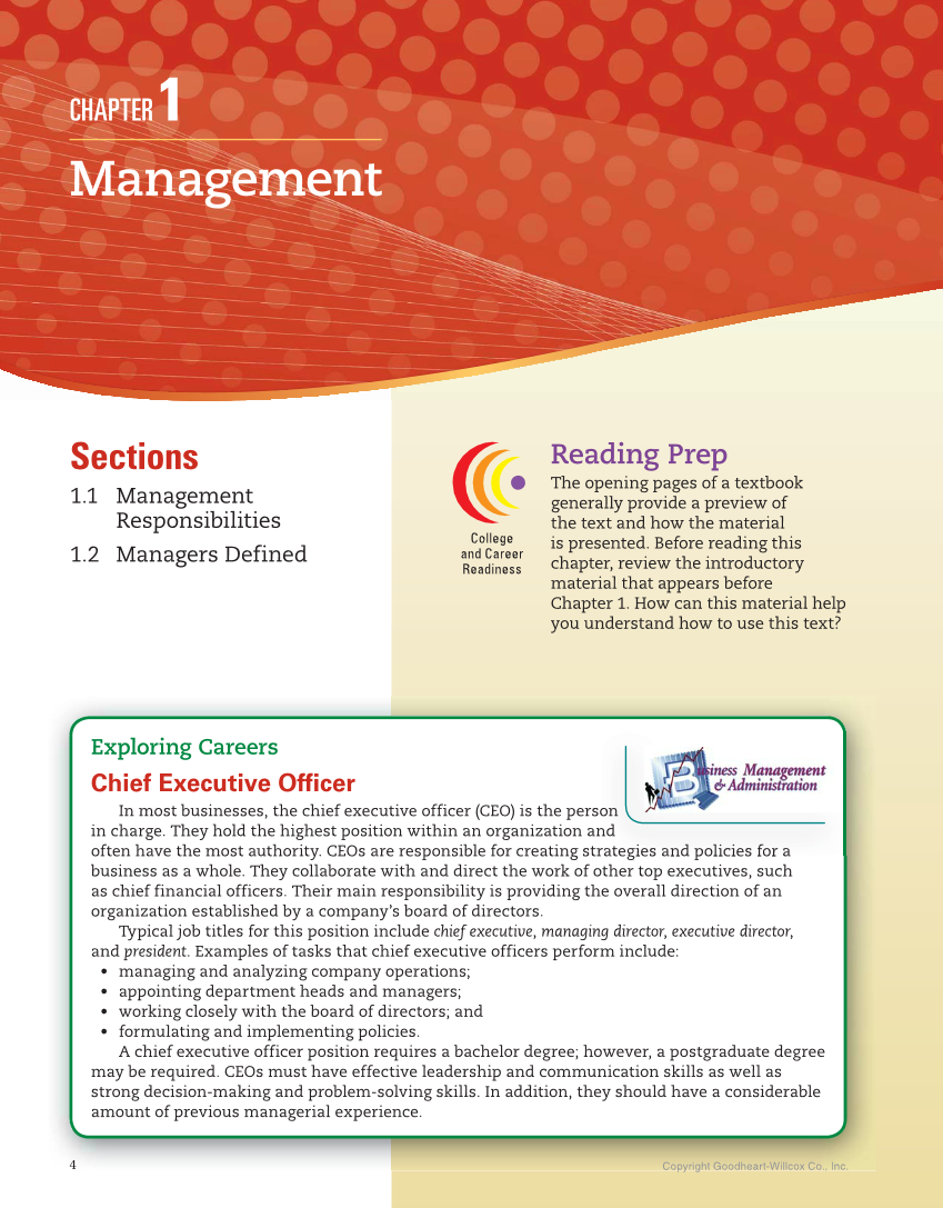 Principles of Management, 1st Edition page 4