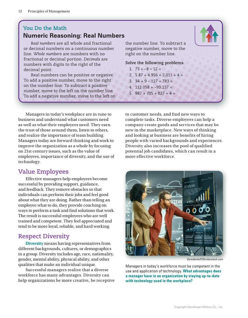 Principles of Management, 1st Edition page 12
