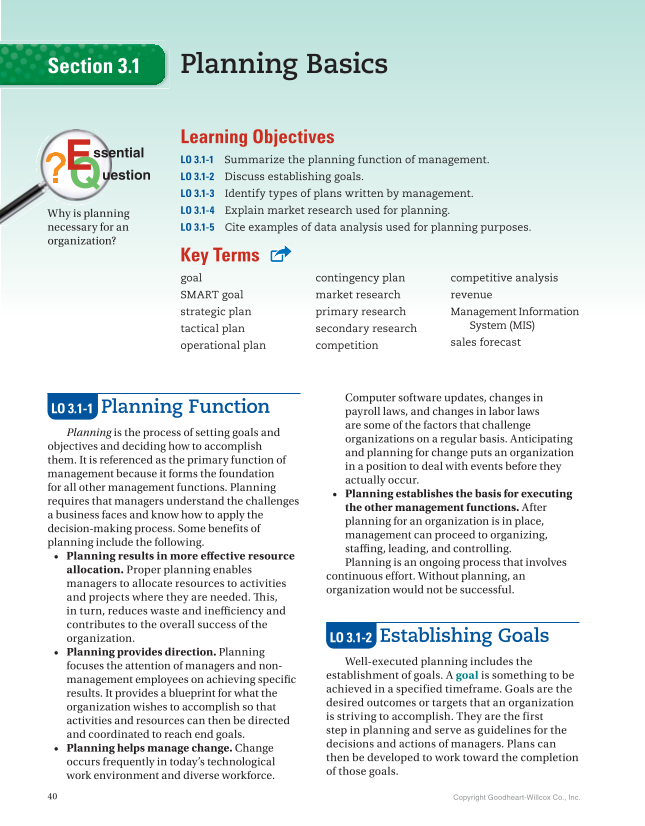 Principles of Management, 1st Edition page 40