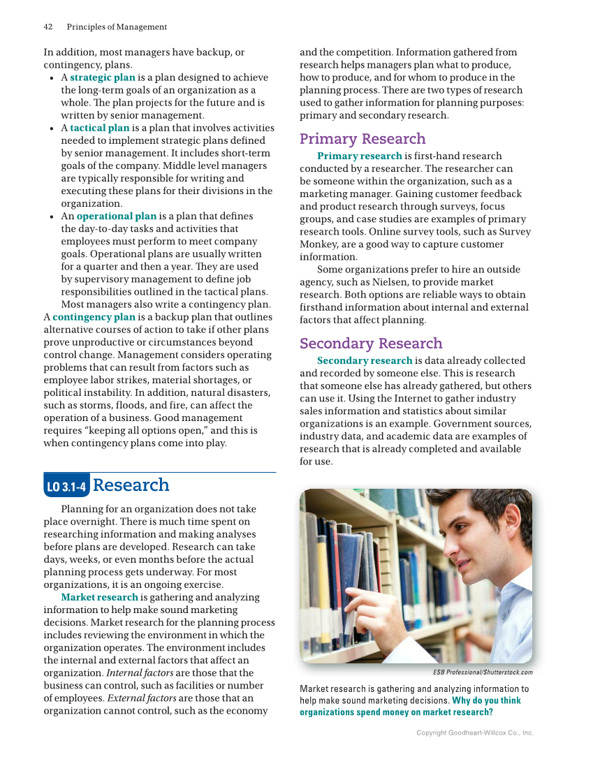 Principles of Management, 1st Edition page 42