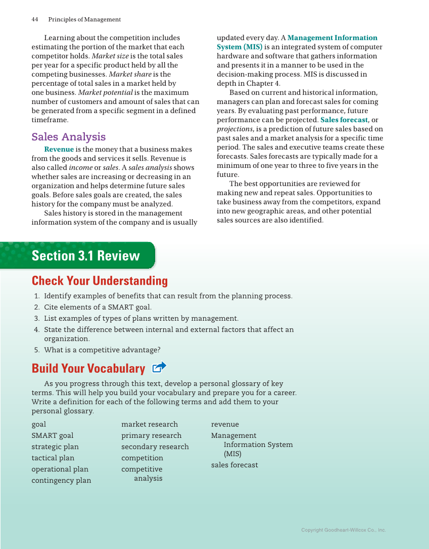 Principles of Management, 1st Edition page 44