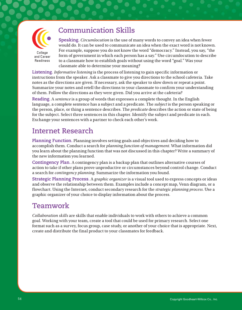 Principles of Management, 1st Edition page 54