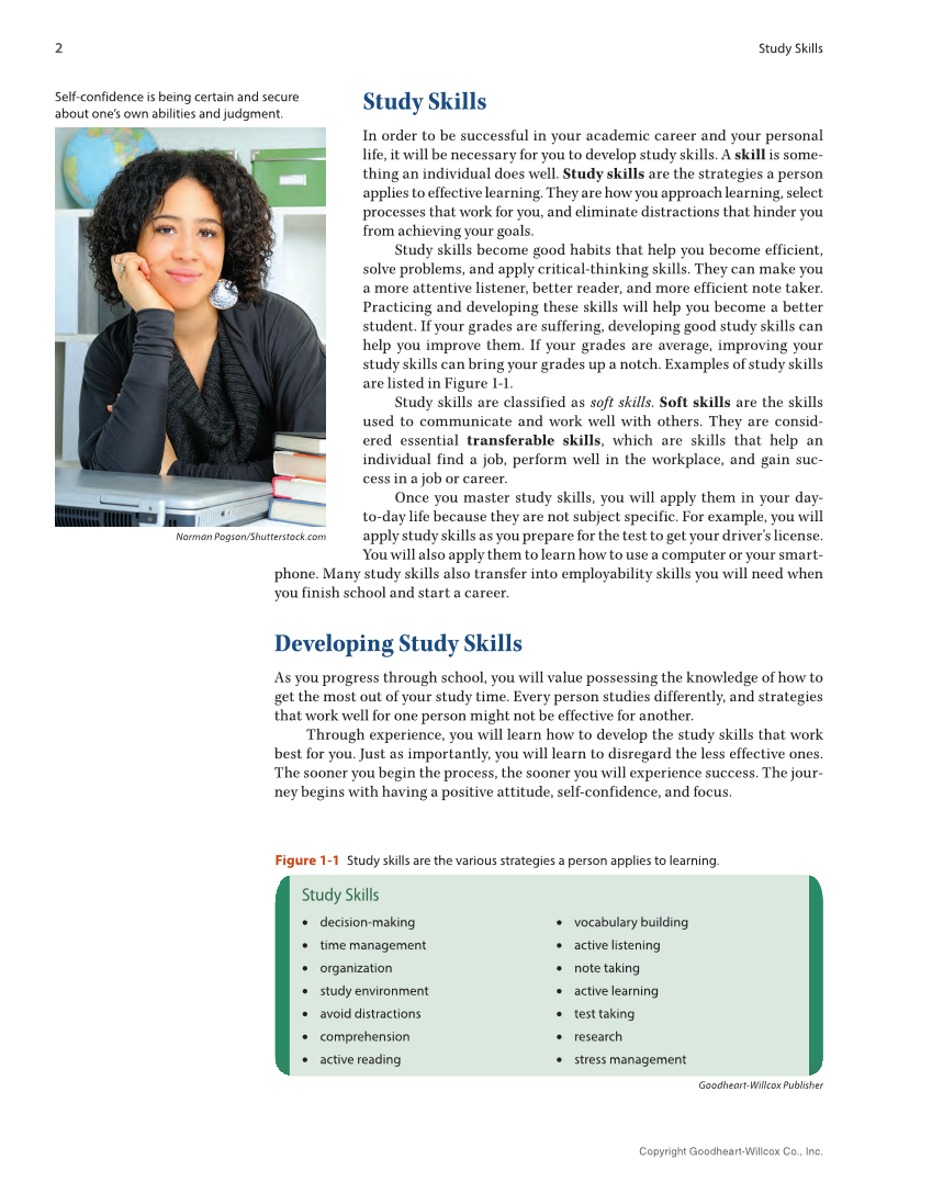 Study Skills, 1st Edition page 2