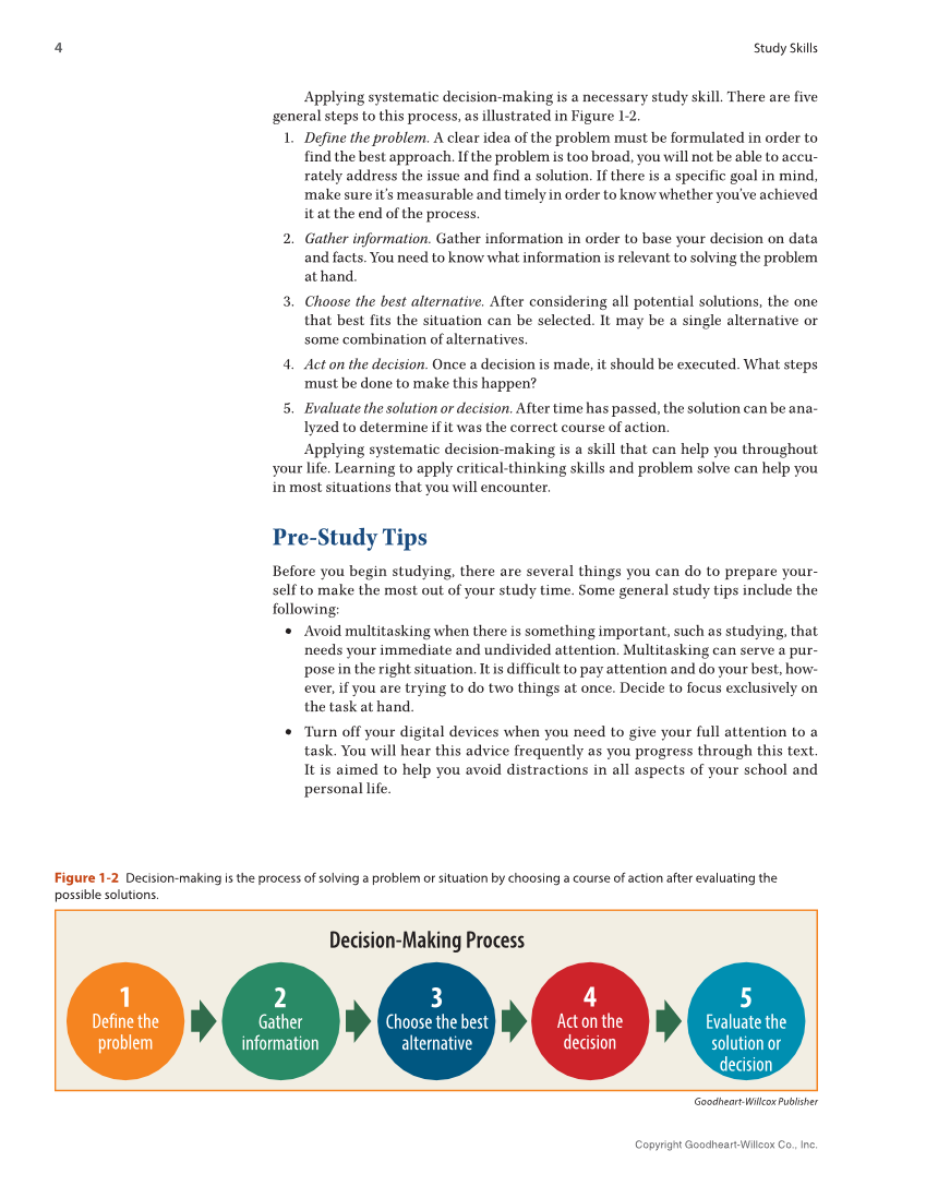 Study Skills, 1st Edition page 4