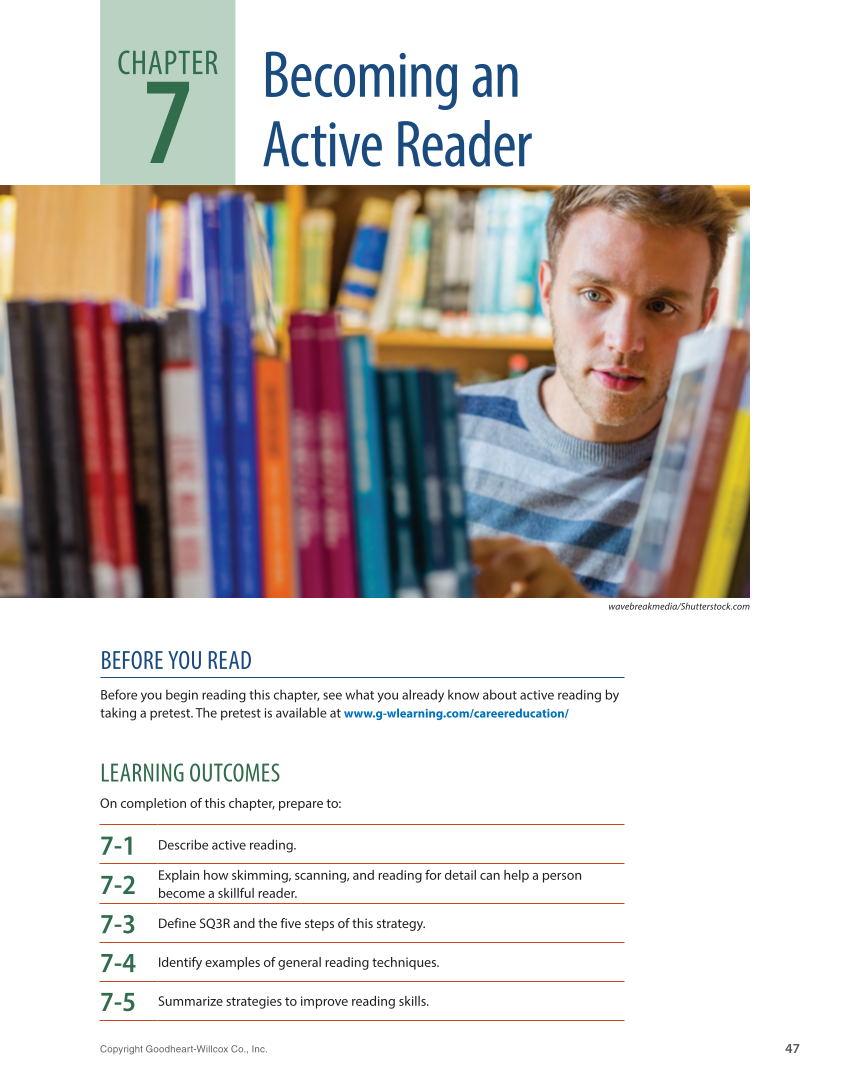 Study Skills, 1st Edition page 47