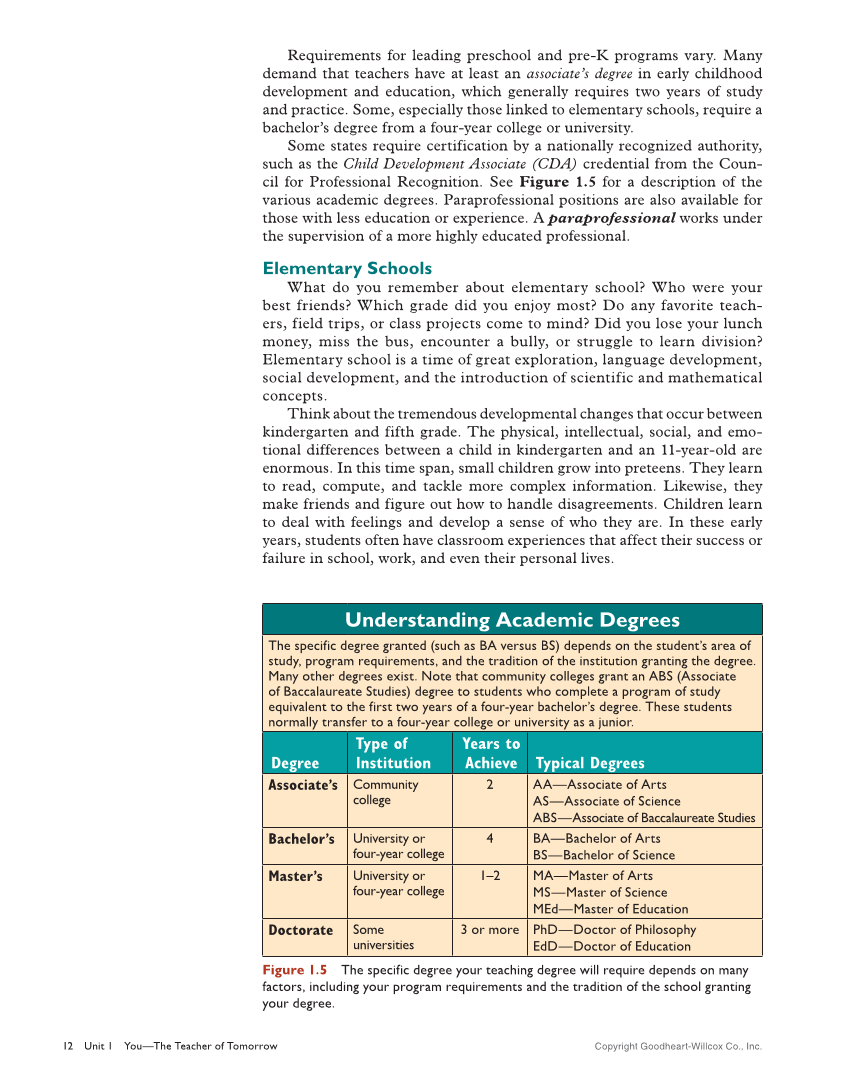Teaching, 3rd Edition page 12