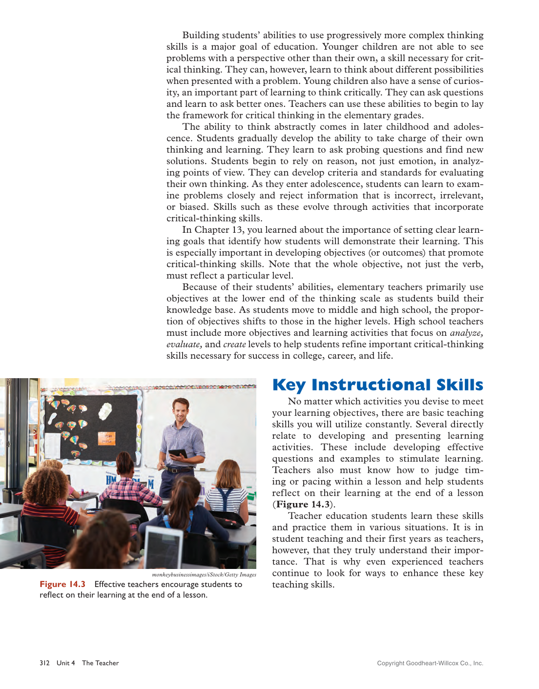Teaching, 3rd Edition page 312
