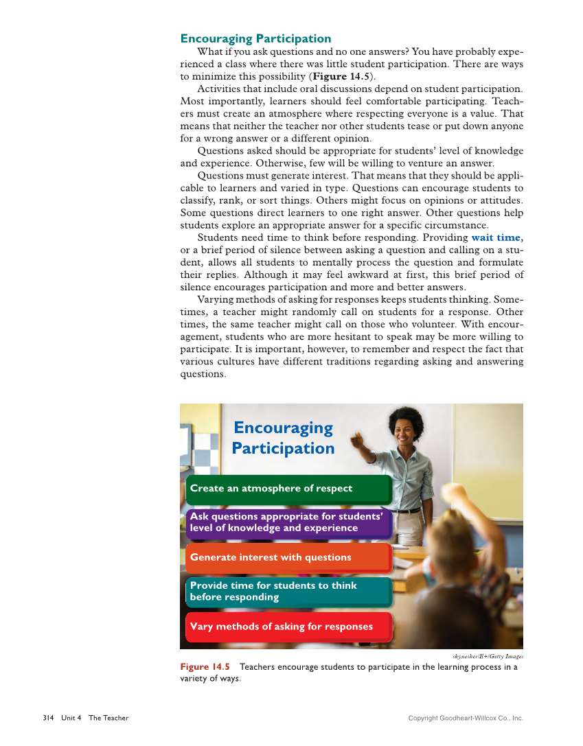 Teaching, 3rd Edition page 314