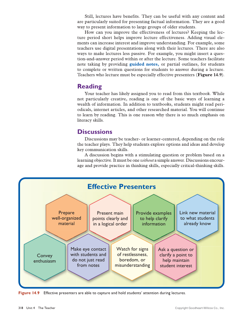 Teaching, 3rd Edition page 318