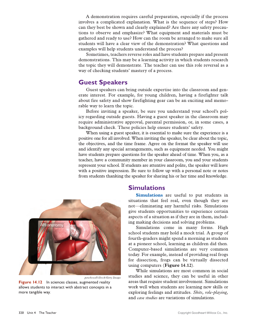 Teaching, 3rd Edition page 320