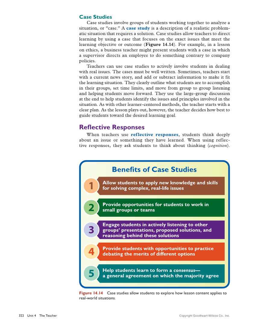 Teaching, 3rd Edition page 322