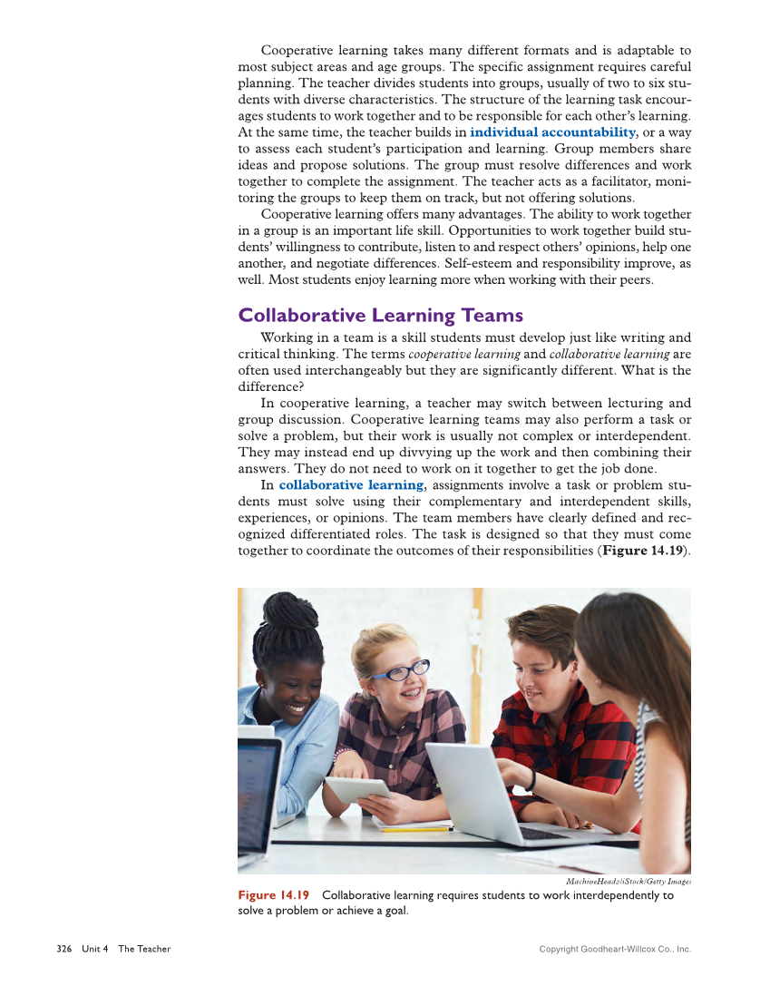Teaching, 3rd Edition page 326