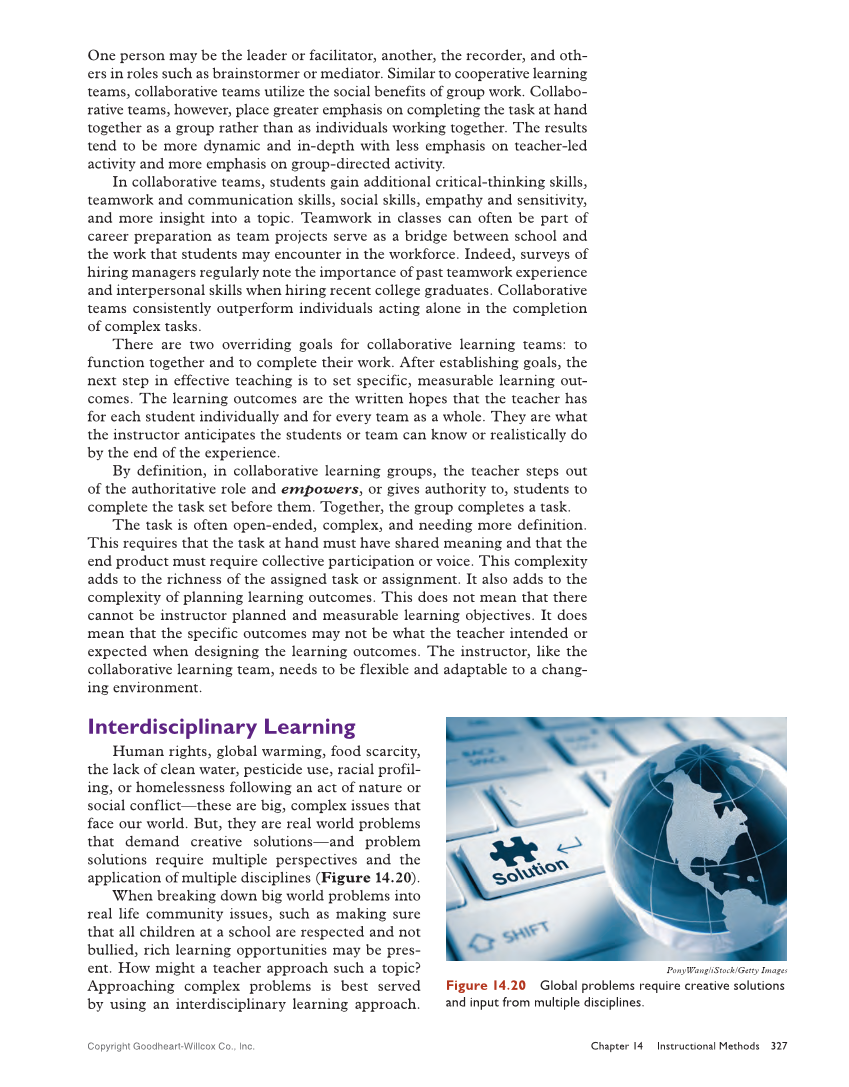 Teaching, 3rd Edition page 327