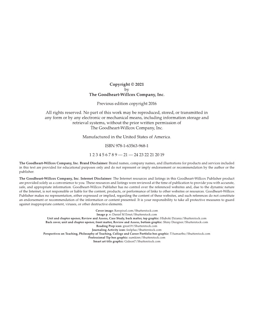 Teaching, 3rd Edition page ii